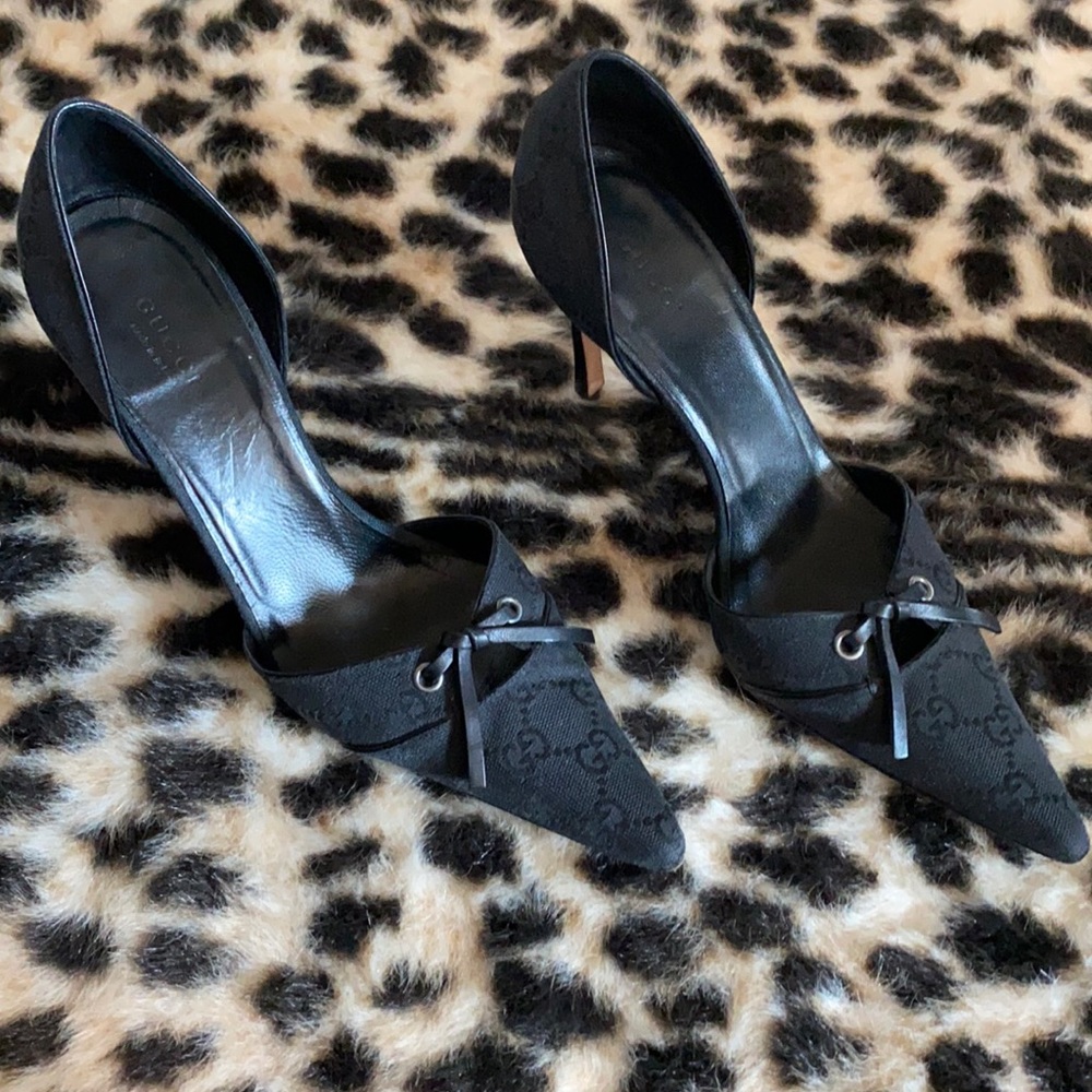 Gucci black heels